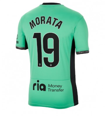 Atletico Madrid Alvaro Morata #19 Tredje Tröja 2023-24 Kortärmad